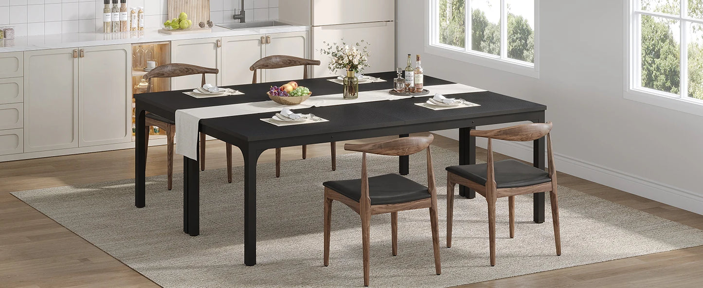 78.7" Long Dining Table for 6-8 Person - Loft&Timber