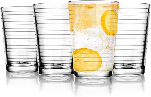 4-Pack 7oz Juice Glasses – Heavy Bottom - Loft&Timber