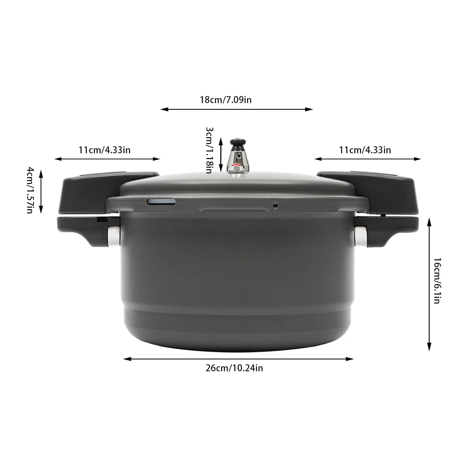 Pressure Cooker Pressure Canner with 9.5 Quart - Loft&Timber