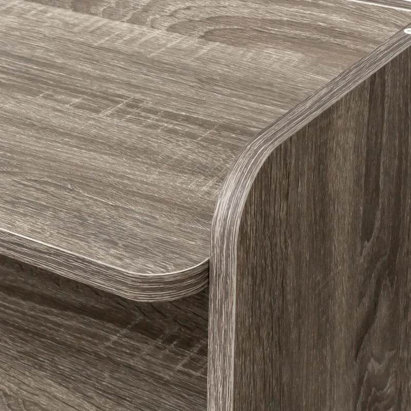 Modern Extendable Dining Table with Storage - Loft&Timber