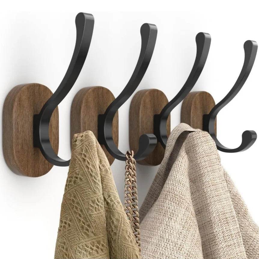 Key & Coat 4 Pack Wall Mount - Loft&Timber
