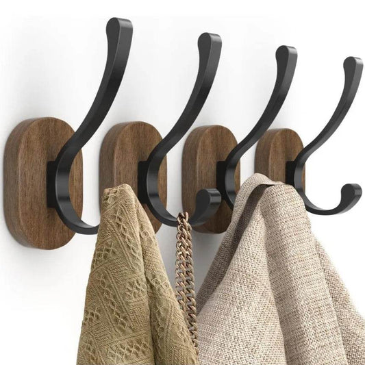 Key & Coat 4 Pack Wall Mount - Loft&Timber
