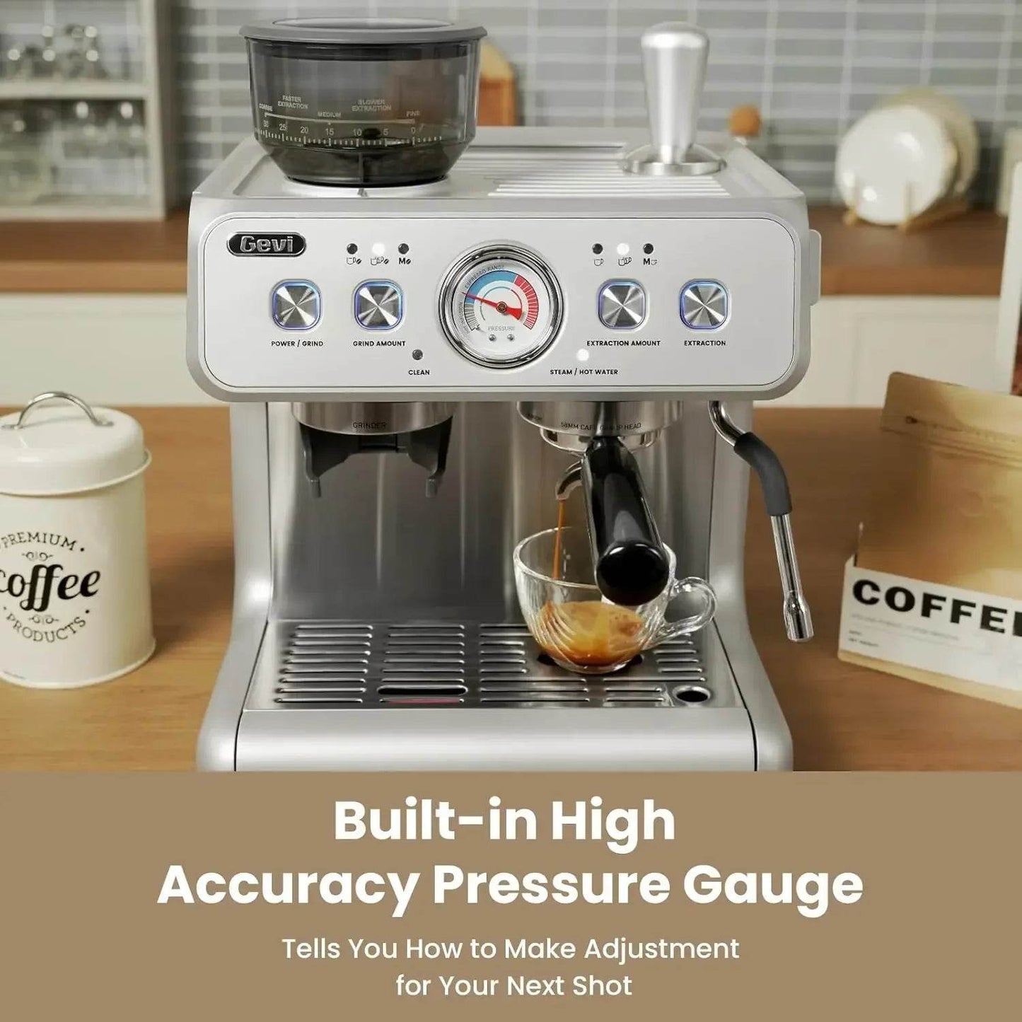 Dual Boiler Espresso Machine EzBru 2000 - Loft&Timber