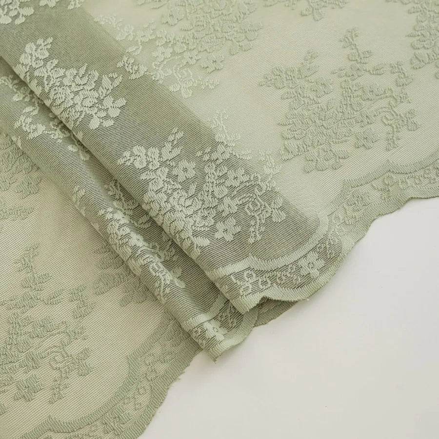 Elegant Sage Green Shower Curtain - Loft&Timber