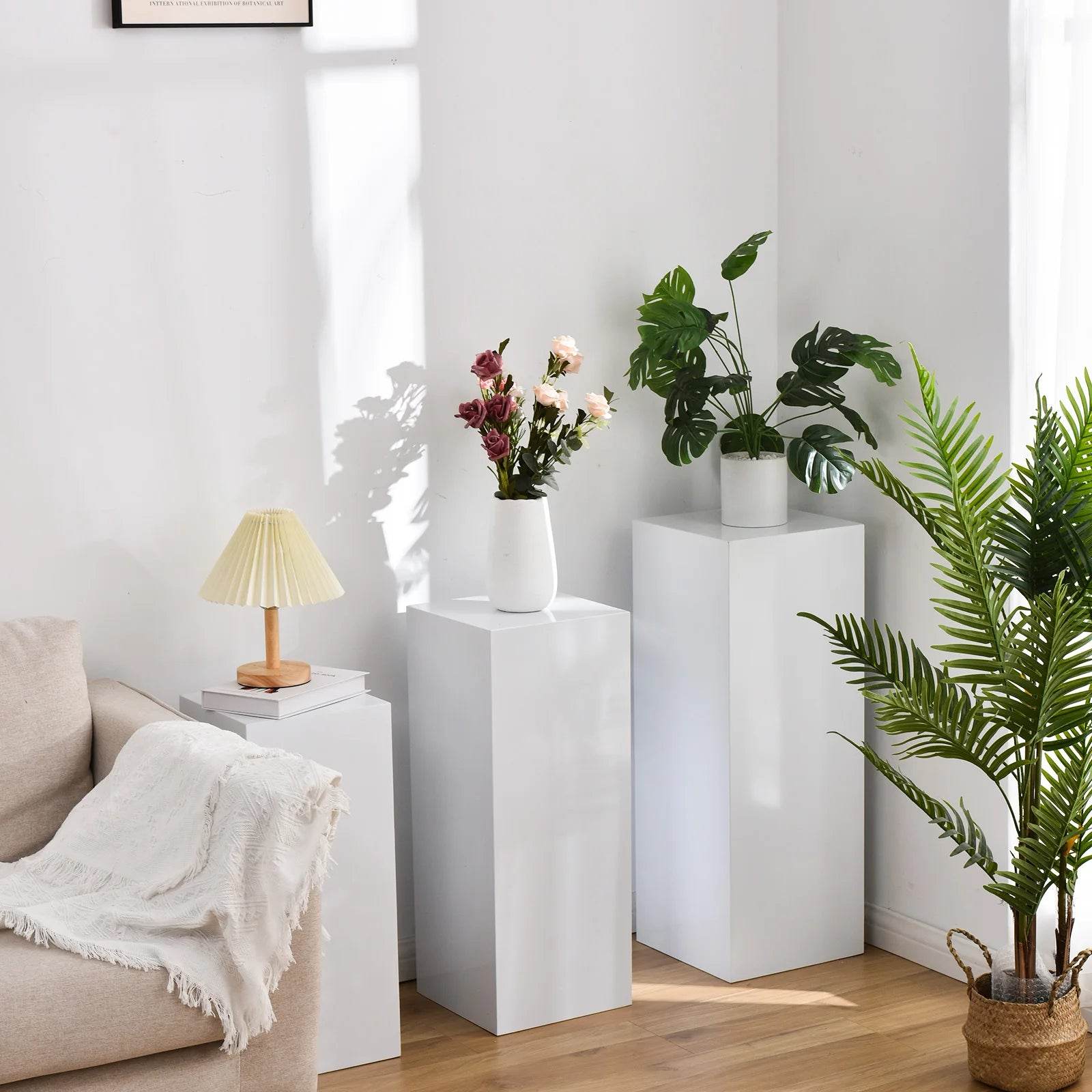 6PCS Metal Display Pedestal Stand for Cake or Flowers - Loft&Timber