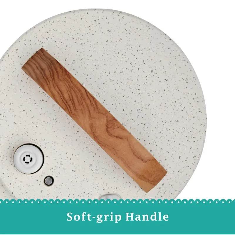 The Pioneer Woman Linen Speckle 6-Quart Pressure Cooker - Loft&Timber