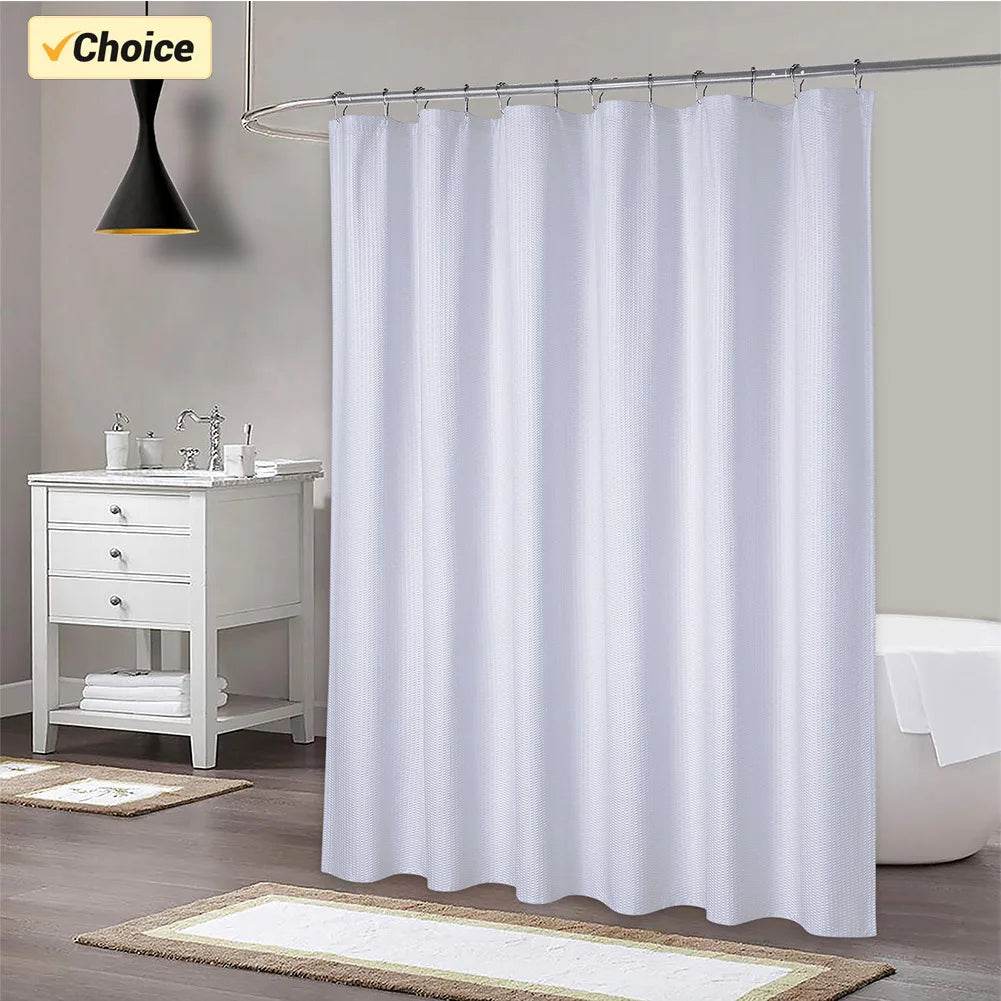 Shower Curtain Soft Microfiber Shower Curtain, Water Repellent 72x72Inches - Loft&Timber
