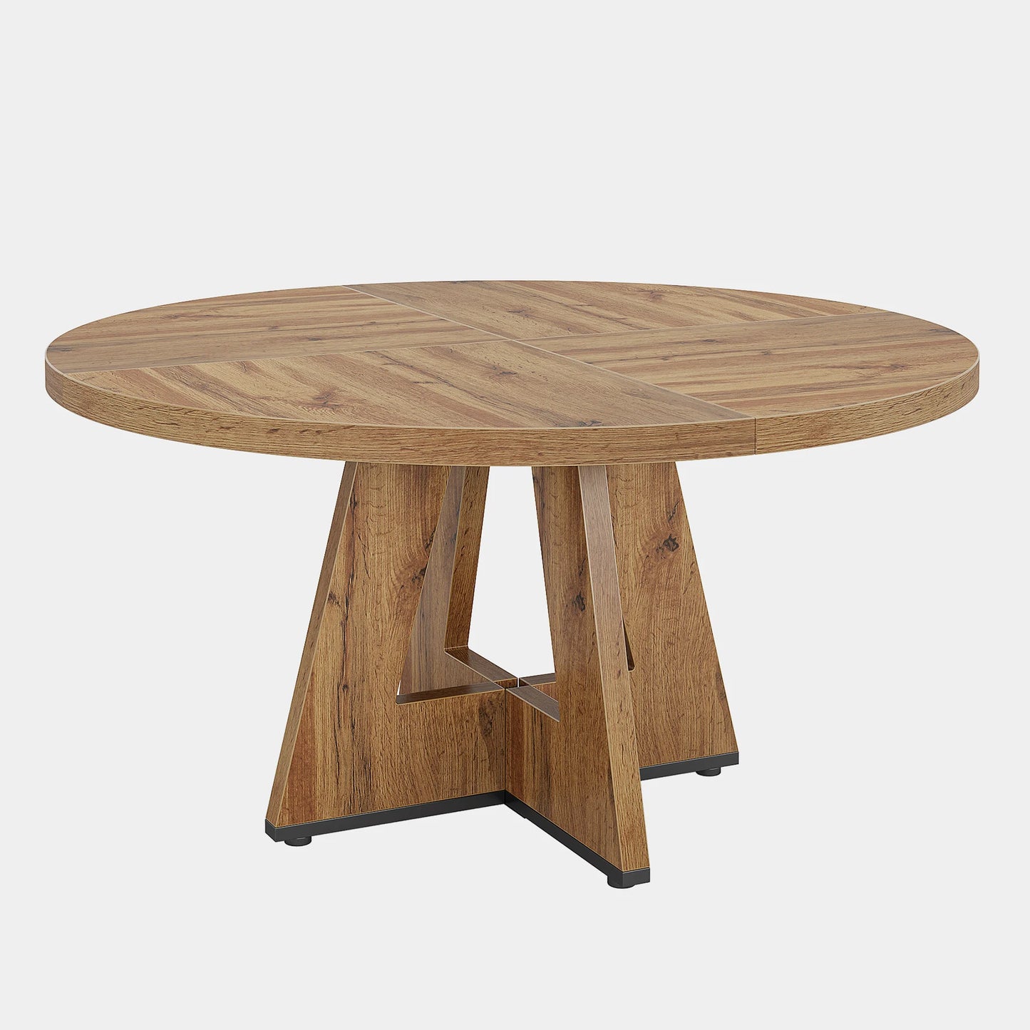 Tribesigns Round Dining Table for 4, 47" - Loft&Timber