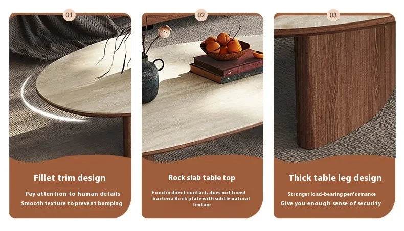 Center Dining Table Wood Table &/Or 6 Elegant Oval - Loft&Timber