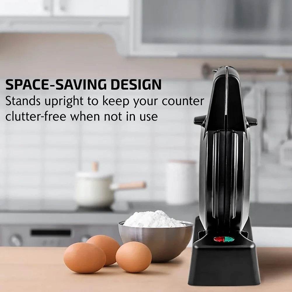Compact Flip Waffle Maker with Non-Stick Plates - Loft&Timber
