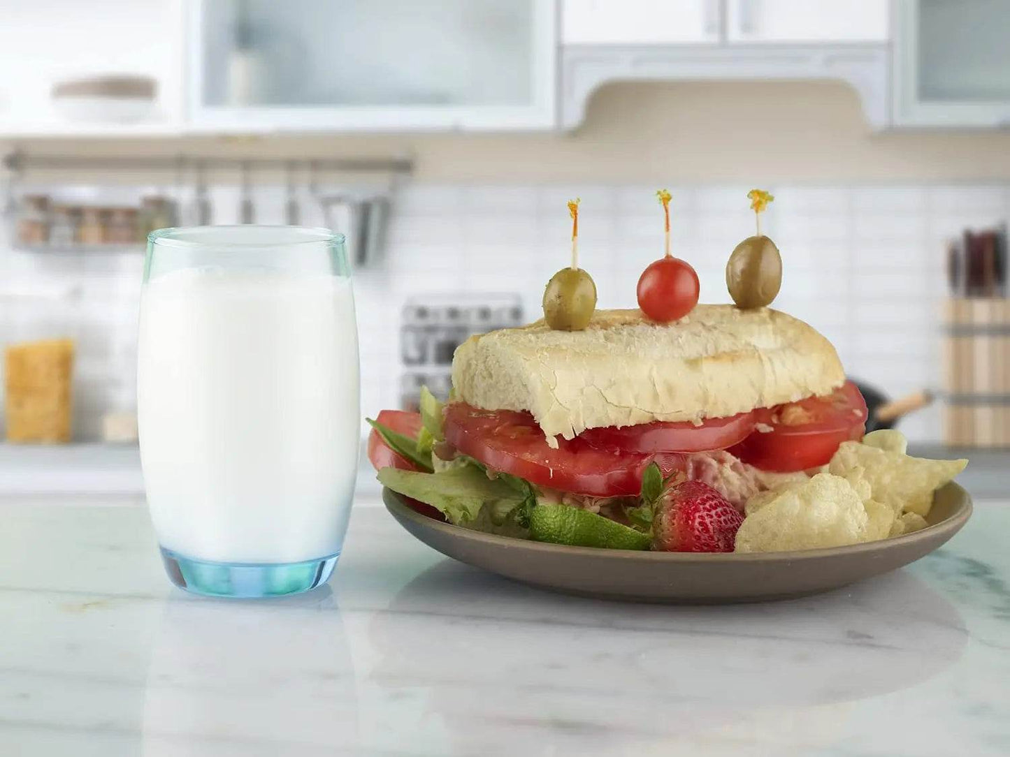 13 Oz Italian-Style Drinking Glasses, Set of 6 - Loft&Timber