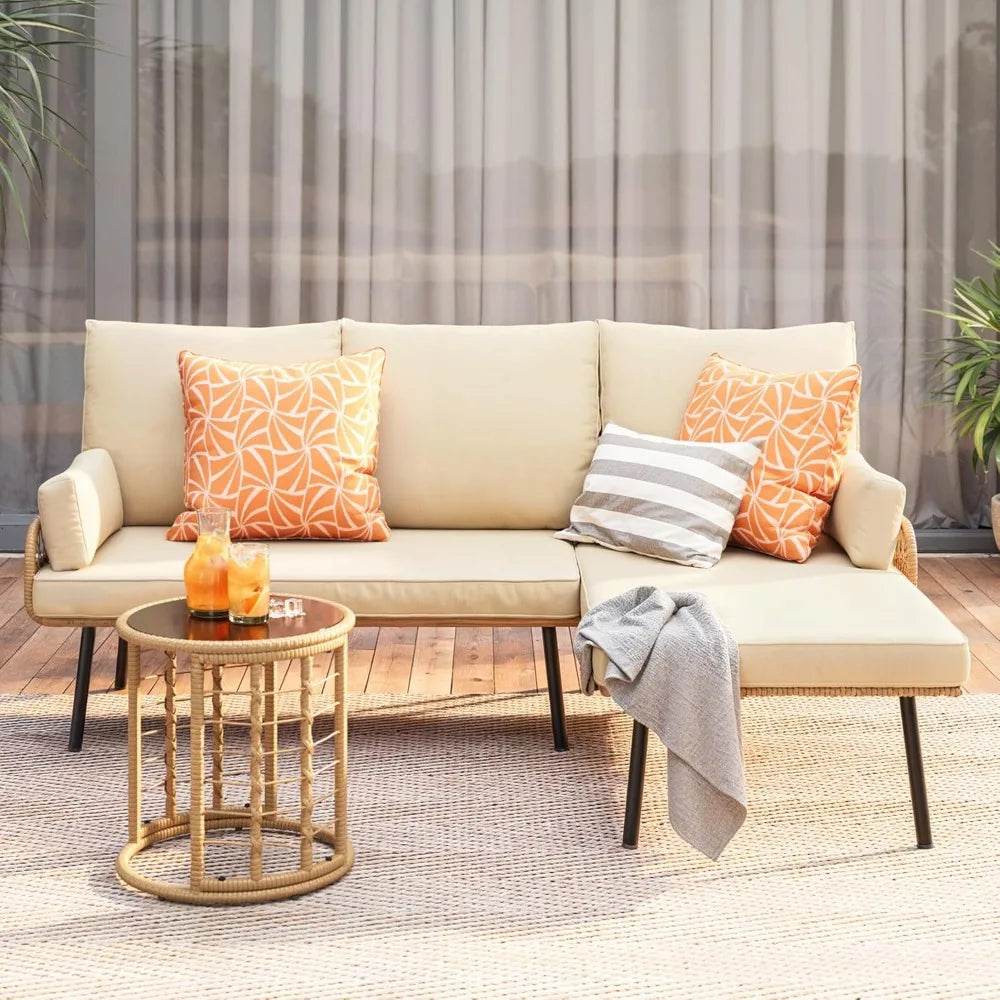 3-Piece Outdoor Patio Furniture Set - Loft&Timber