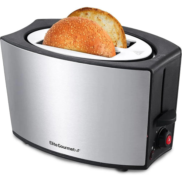 Extra Wide 2 Slice Toaster with 1.25 Inch Slots