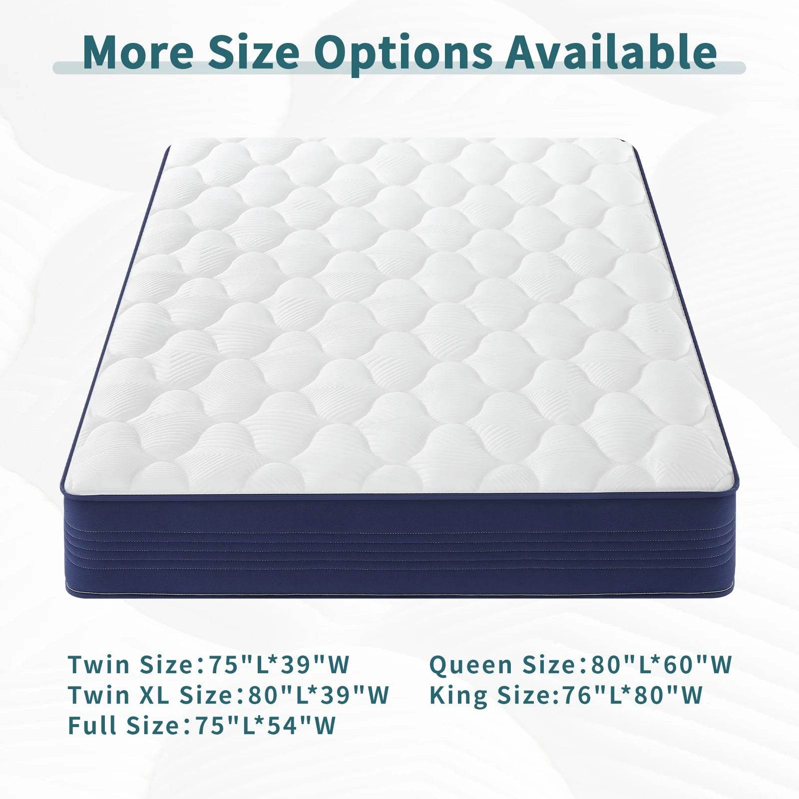 Gel Memory Foam & 7-Zone Pocket Spring Mattress - Loft&Timber