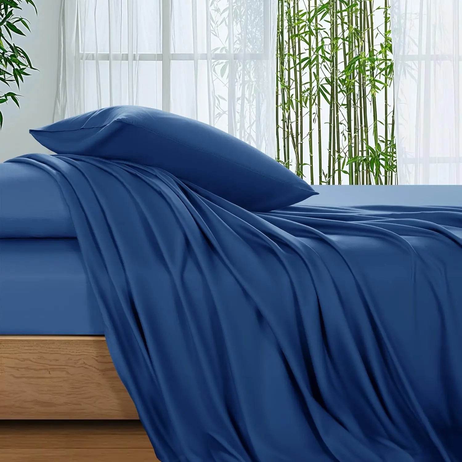 KATE 100% Viscose Derived from Bamboo Sheets Queen Size - Loft&Timber