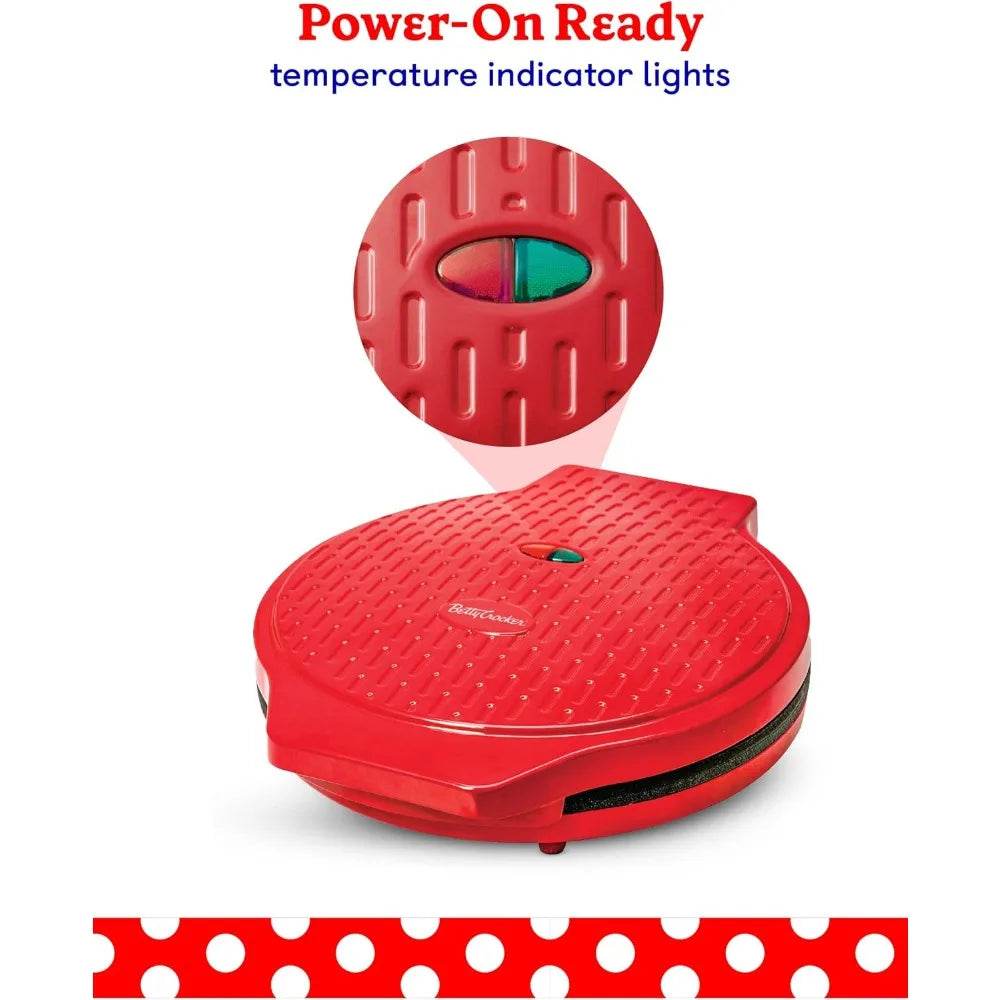 Red Countertop Pizza Maker, 1440-Watt