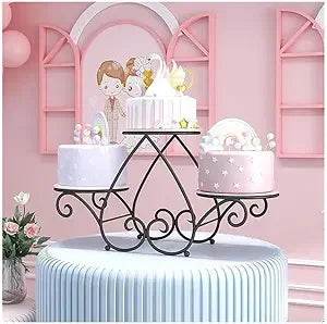 3-Tier Cake Stand Metal Cake Stand - Loft&Timber