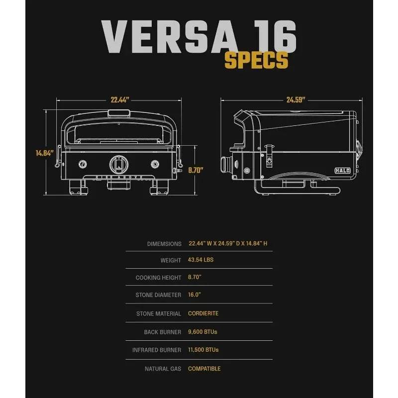 Versa 16 Propane Gas Outdoor Pizza Oven