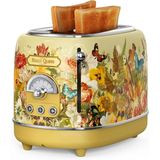 Retro 2-Slice Toaster with 6 Levels