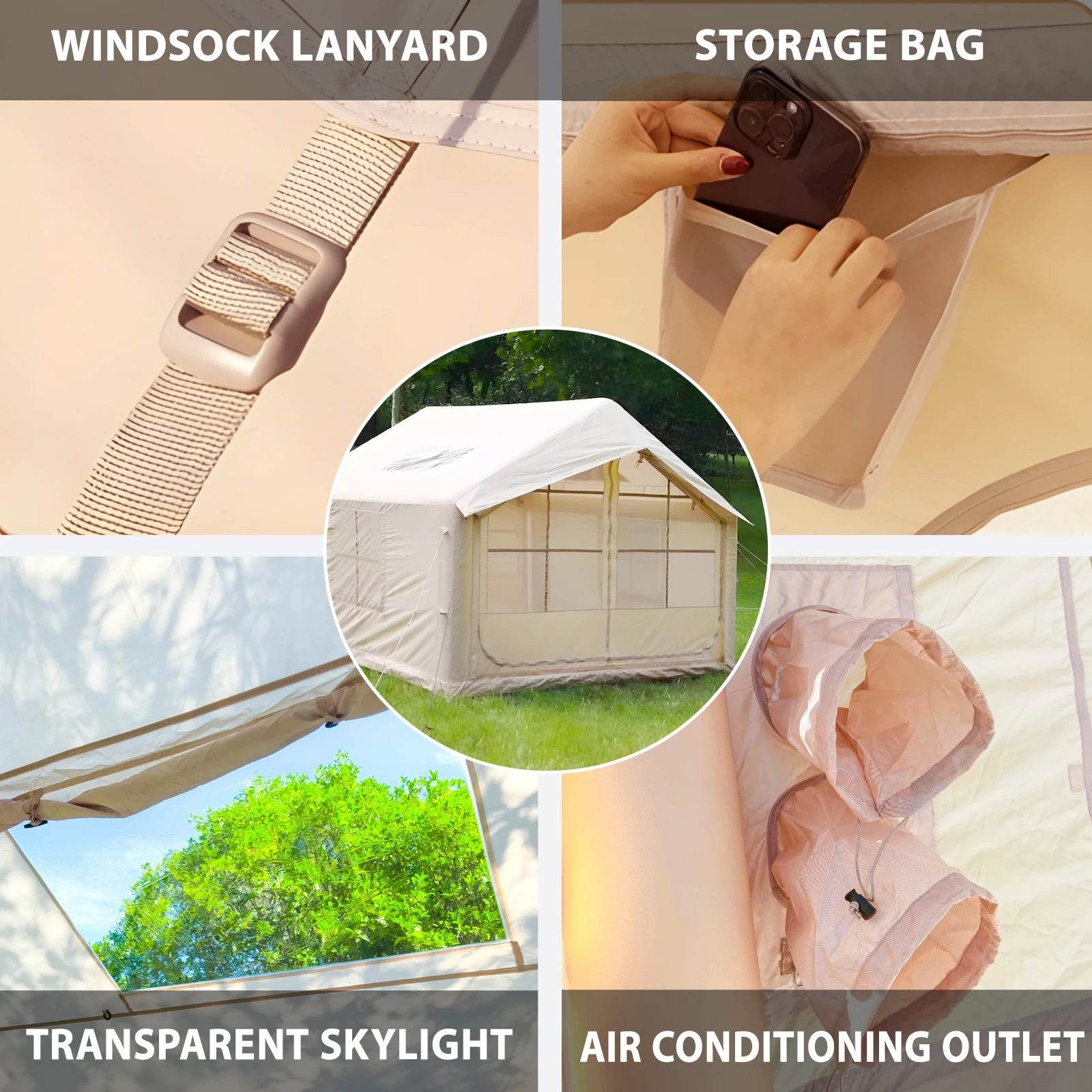 Inflatable Camping Tent - Loft&Timber