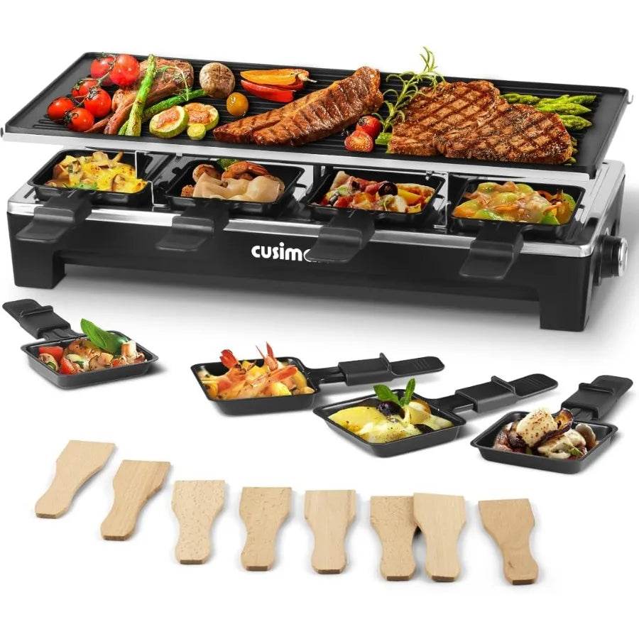 Raclette Table Grill Electric Grill Indoor Grill - Loft&Timber