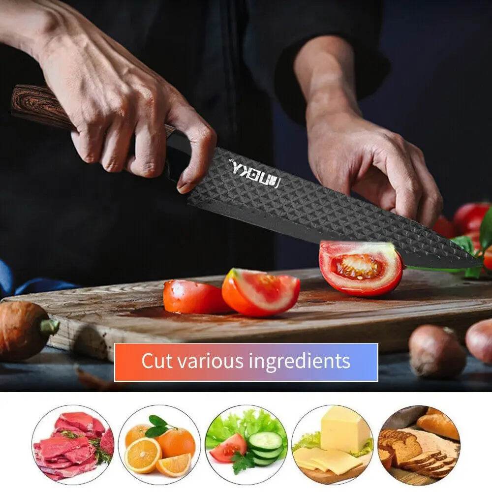 Stainless Steel Kitchen Knives Set - Loft&Timber