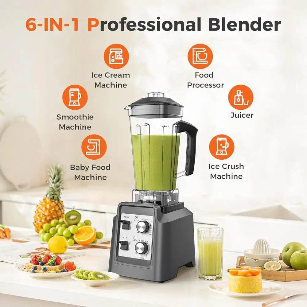 Professional Kitchen Blender Smoothie Maker 1800W High-Speed - Loft&Timber