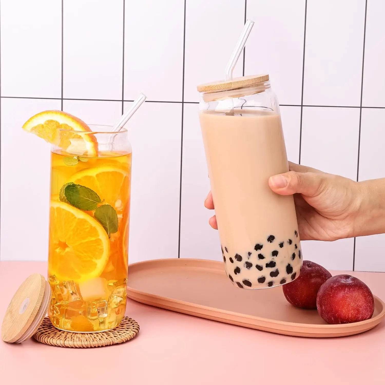 4Pcs 18.6Oz/550Ml Drinking Glasses - Loft&Timber