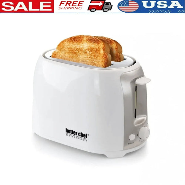 Wide-Slot Toaster with Cool Touch Exterior