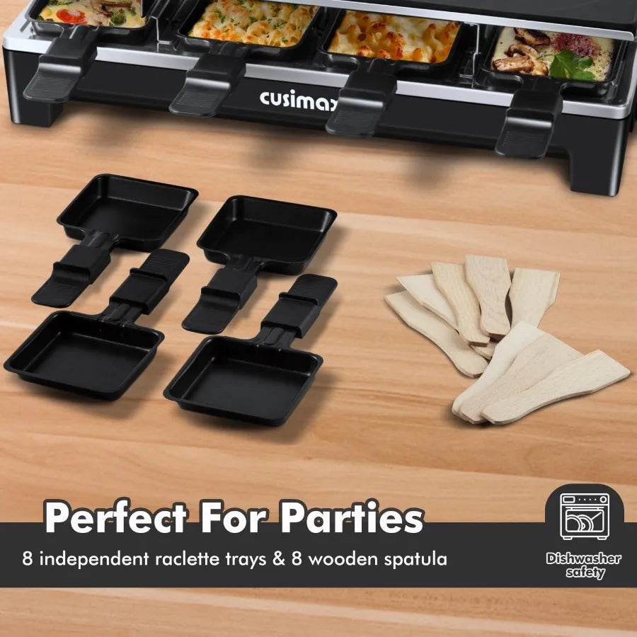 Raclette Table Grill Electric Grill Indoor Grill - Loft&Timber