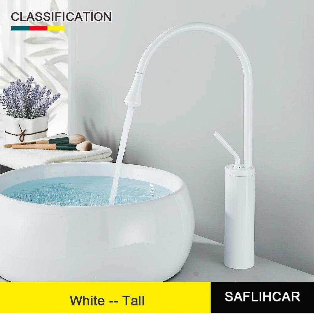 Brushed Gold Basin Faucet - Loft&Timber