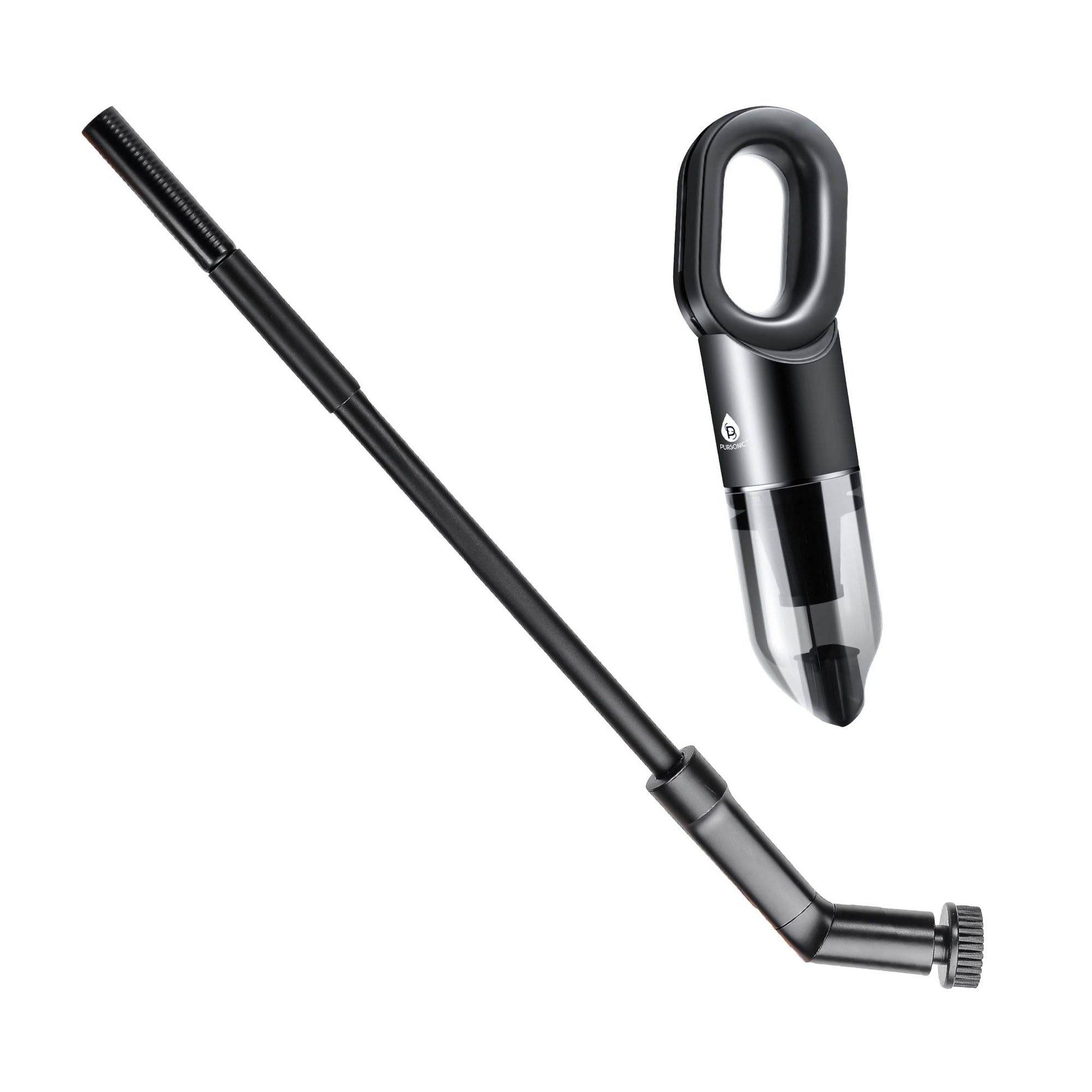 Pursonic CleanMax Duo Bundle: USB Rechargeable Cordless Handheld Vacuum Cleaner + Electric Scalable Scrubber Brush - Loft&Timber