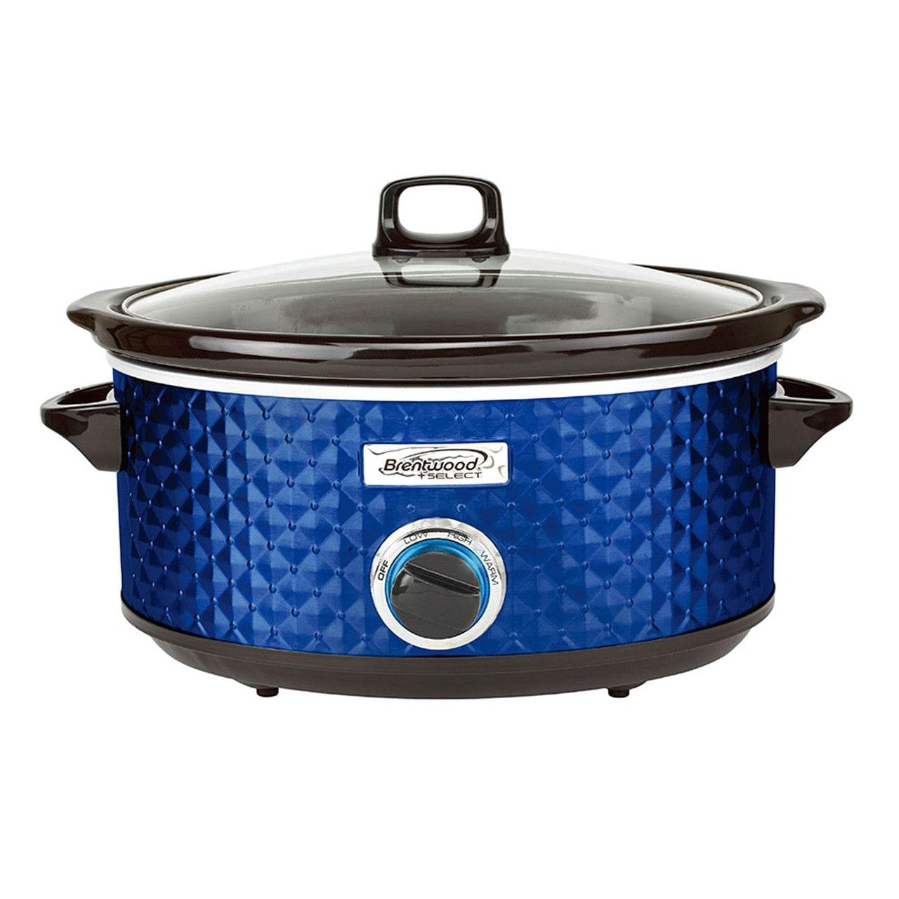 Brentwood Select 7 Quart Slow Cooker in Navy - Loft&Timber