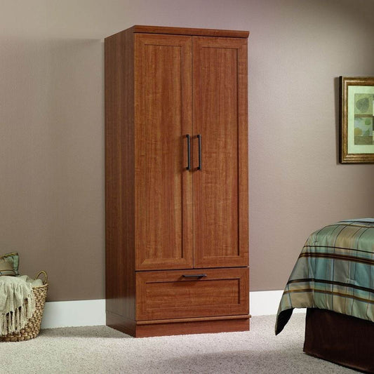 Sienna Oak Wardrobe Clothes Storage Cabinet Armoire - Loft&Timber