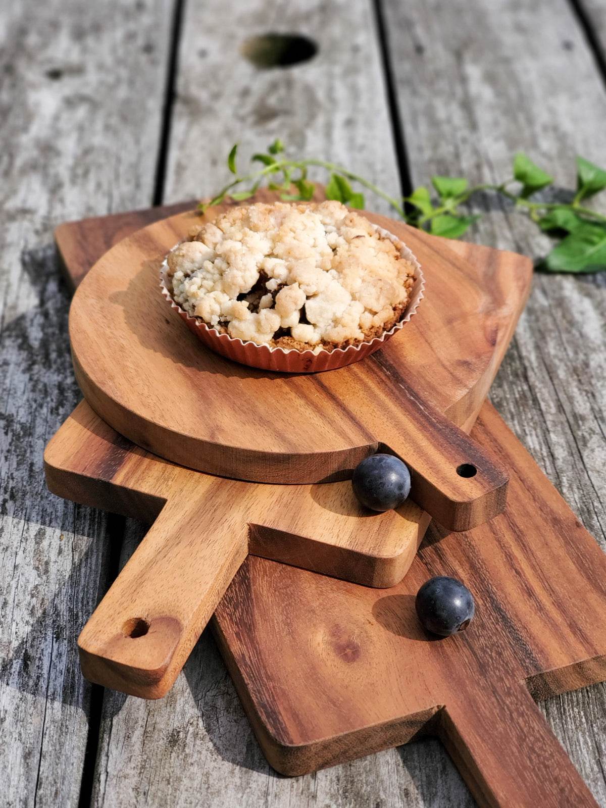 Wooden Round Serving Board - Small - Loft&Timber