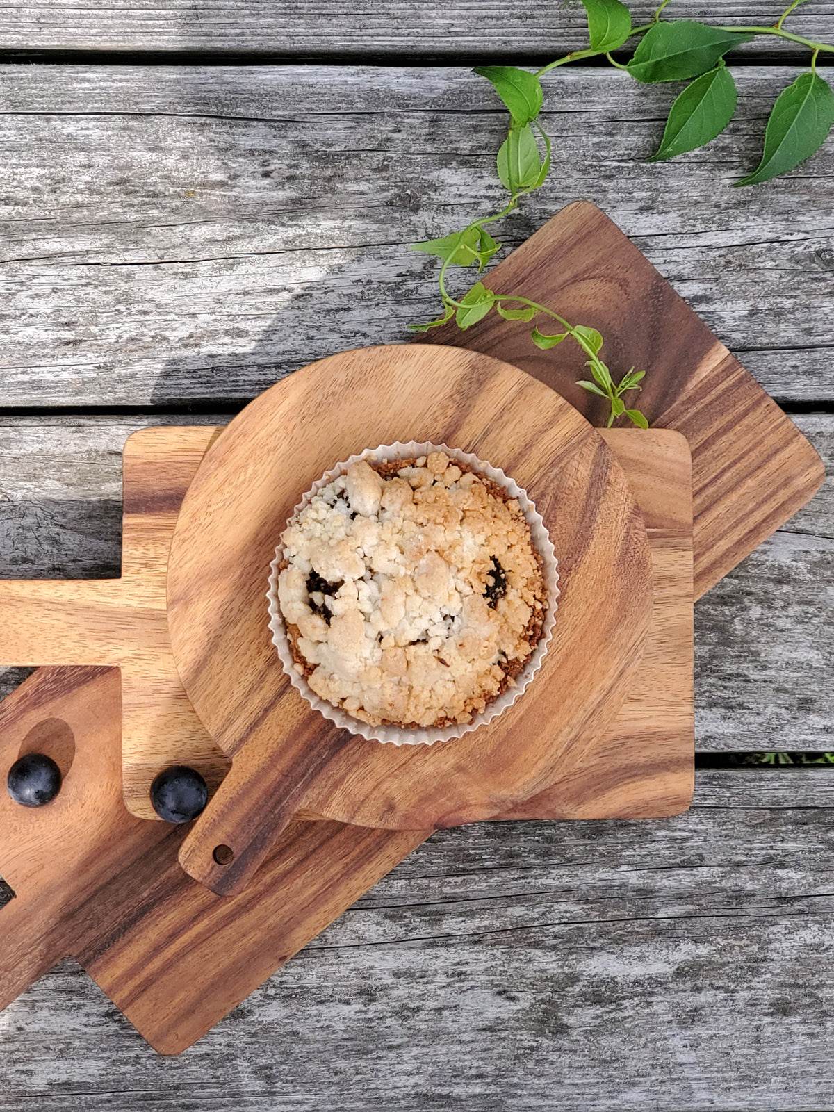 Wooden Round Serving Board - Small - Loft&Timber