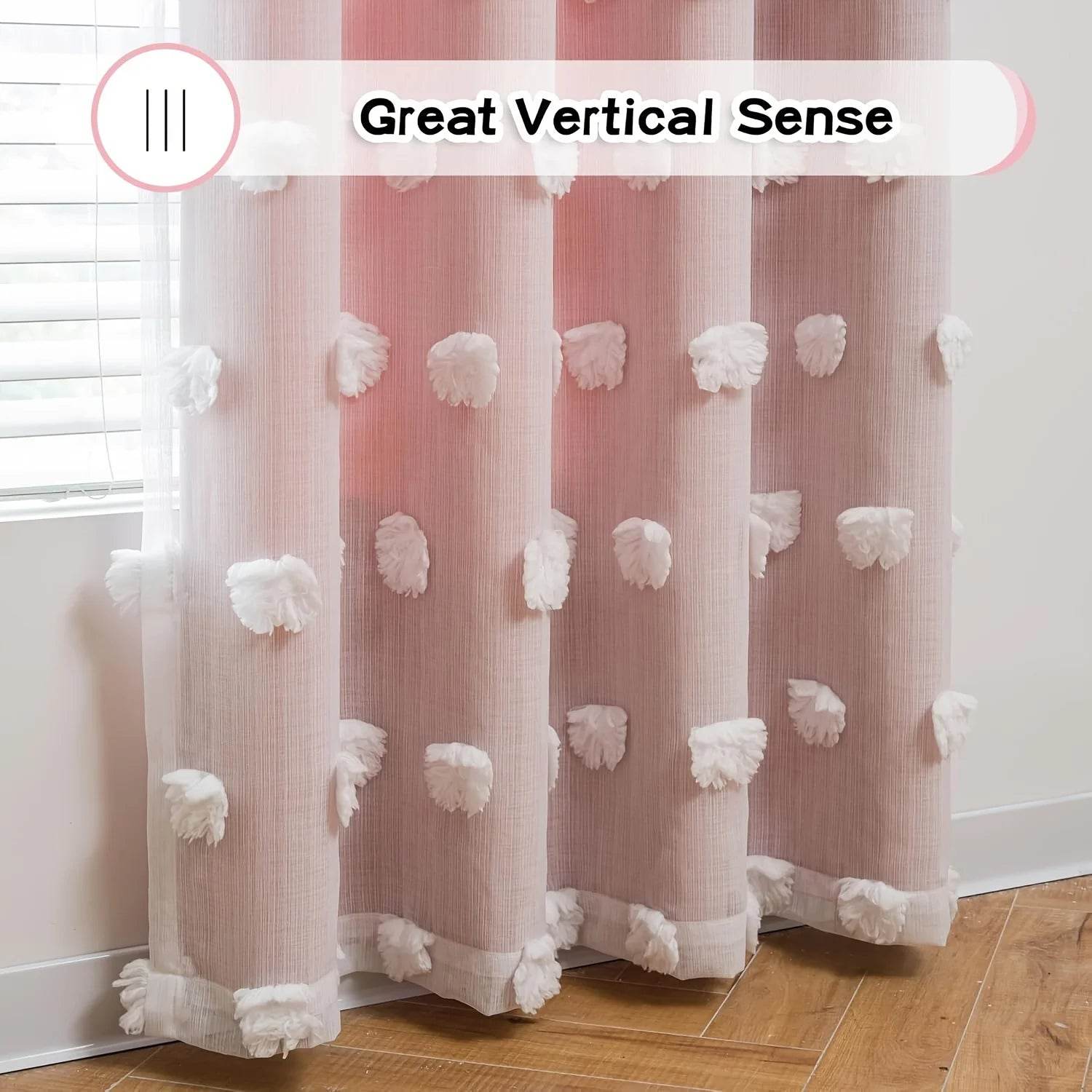 Pink Curtains For Living Room - Loft&Timber