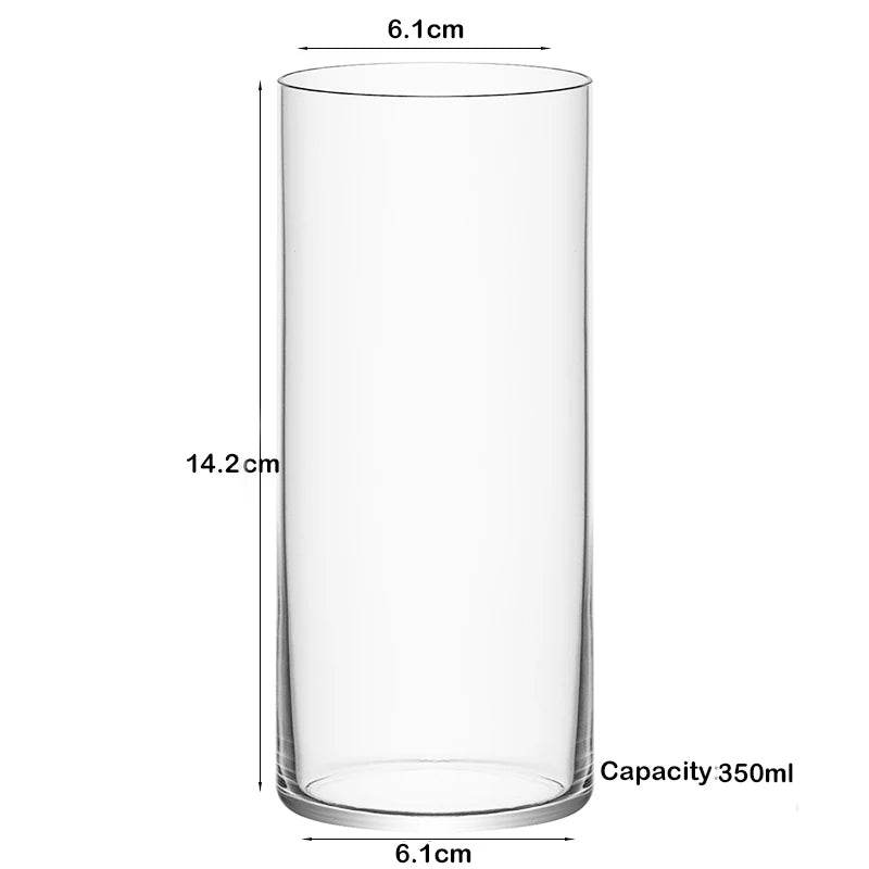 Extra thin Drinking Glasses, Highball Set of 4