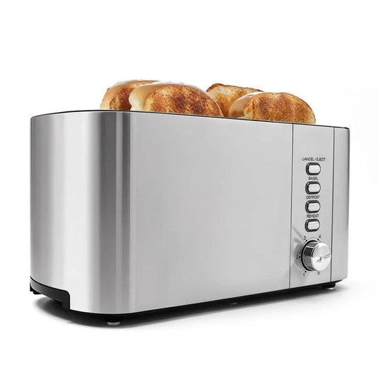 Long Slot 4 Slice Toaster Extra Large Slots - Loft&Timber