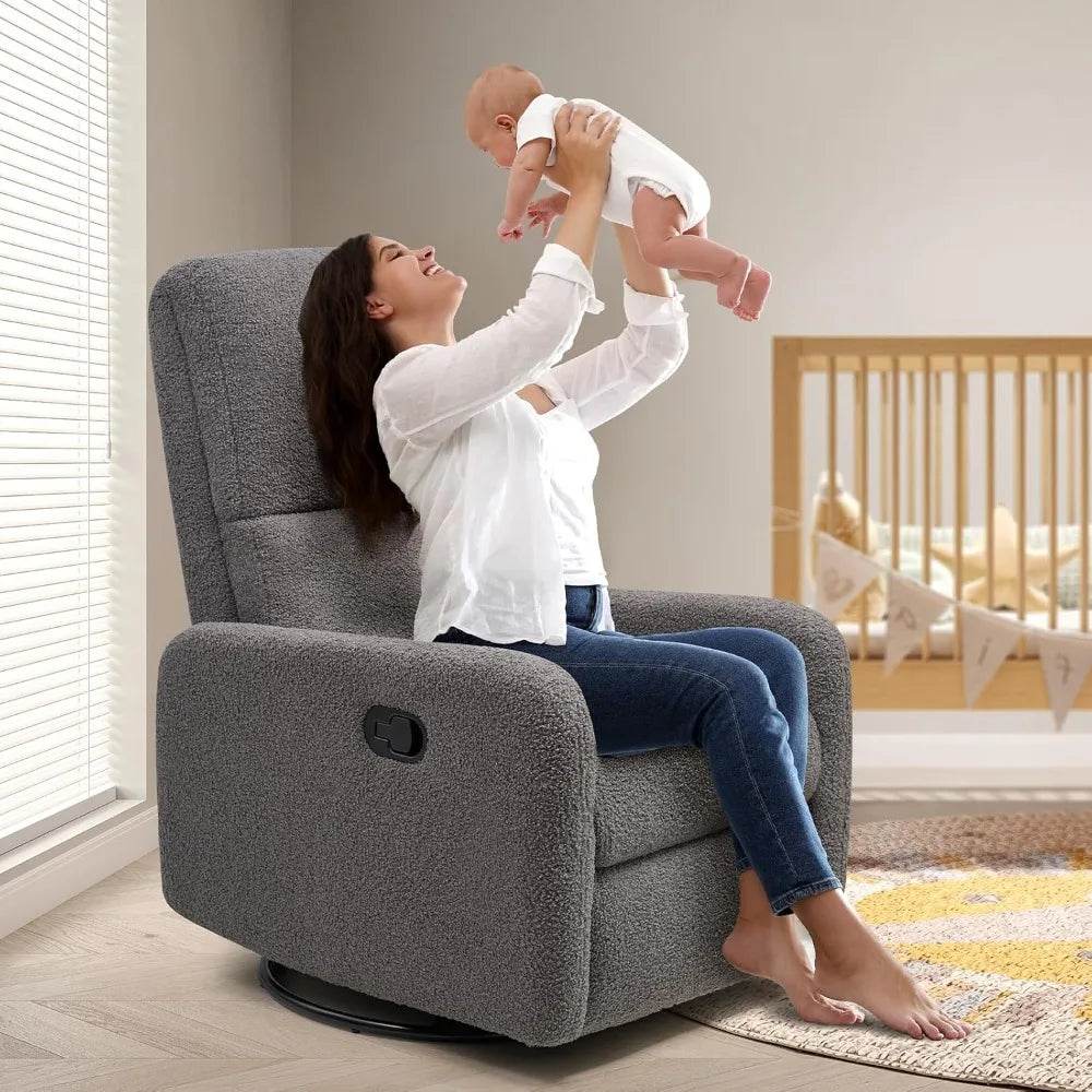 Swivel Glider Rocking Recliner Chair - Loft&Timber