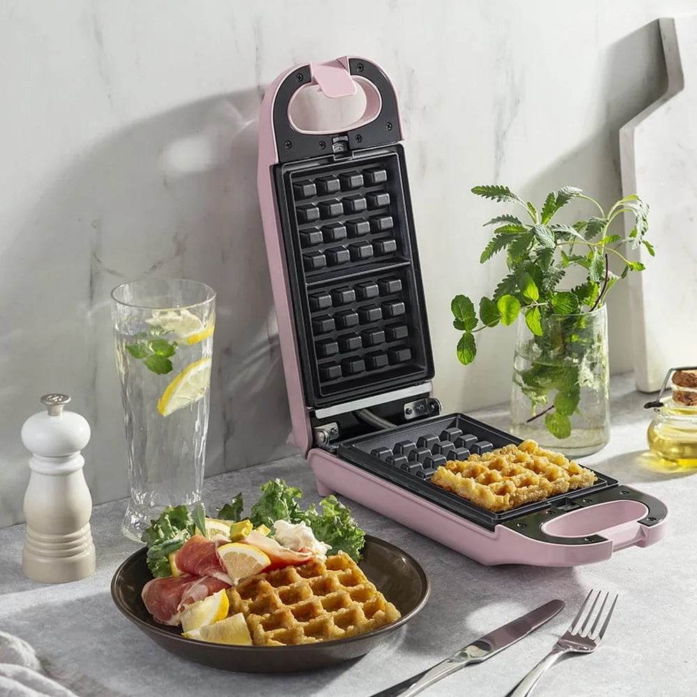 Compact Flip Waffle Maker with Non-Stick Plates - Loft&Timber