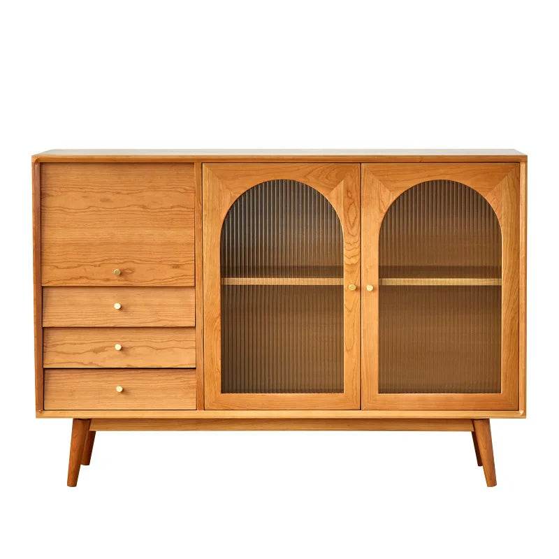 Japanese Vintage Solid Wood Sideboard - Loft&Timber