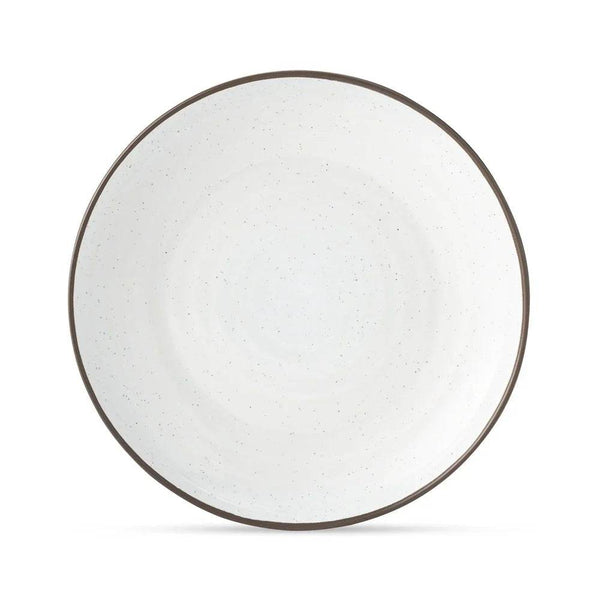Ceramic Salad Plate Rustic Round Dinnerware - Loft&Timber