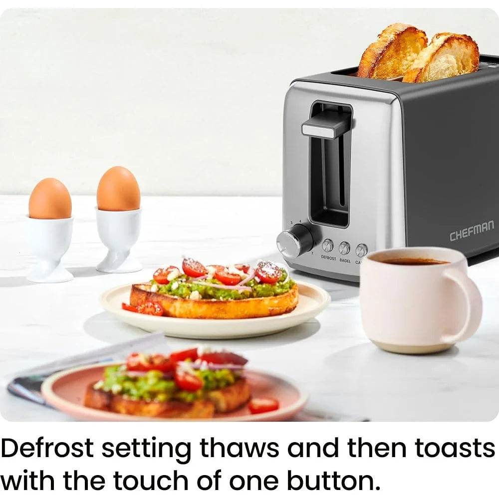 2 Slice Toaster with 7 Shade Settings