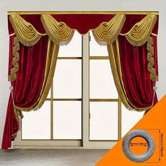 2pcs American style French luxury curtain, without valance - Loft&Timber
