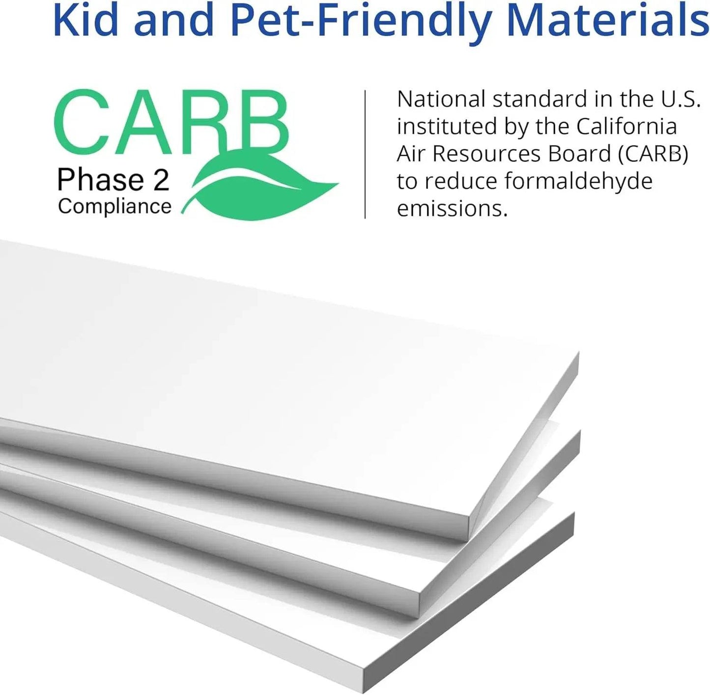 High Glossy Sideboard Modern White Buffet Cabinet with LED Lights - Loft&Timber