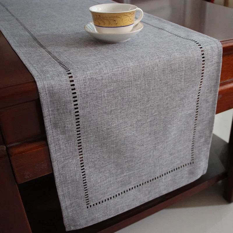 Linen Table Runner 13 x 72 Inches - Loft&Timber