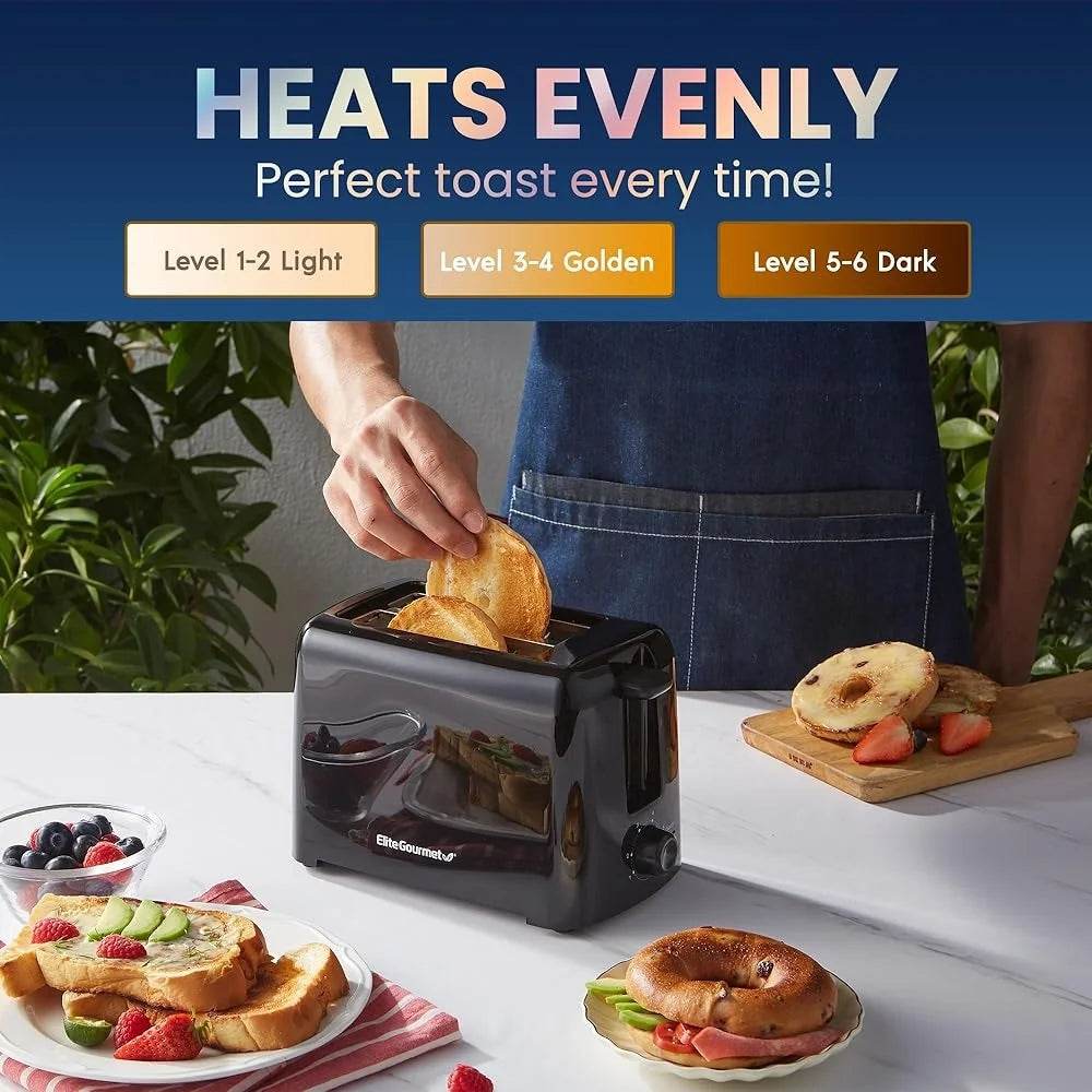 Cool Touch Toaster with 6 Temperature Settings