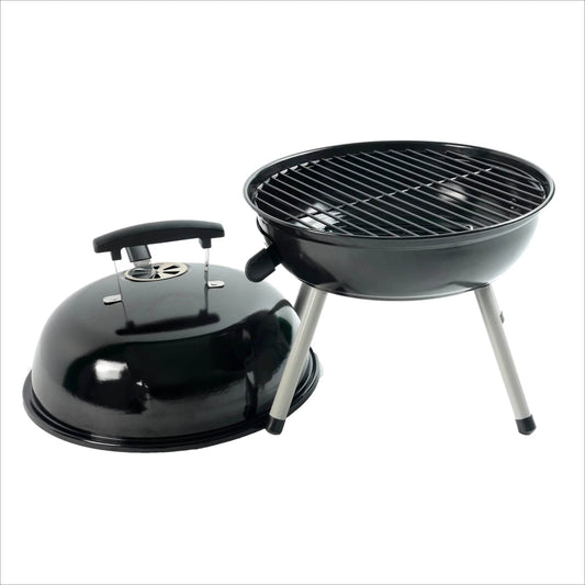14.5'' Charcoal Tabletop Portable Grill, Black, New - Loft&Timber