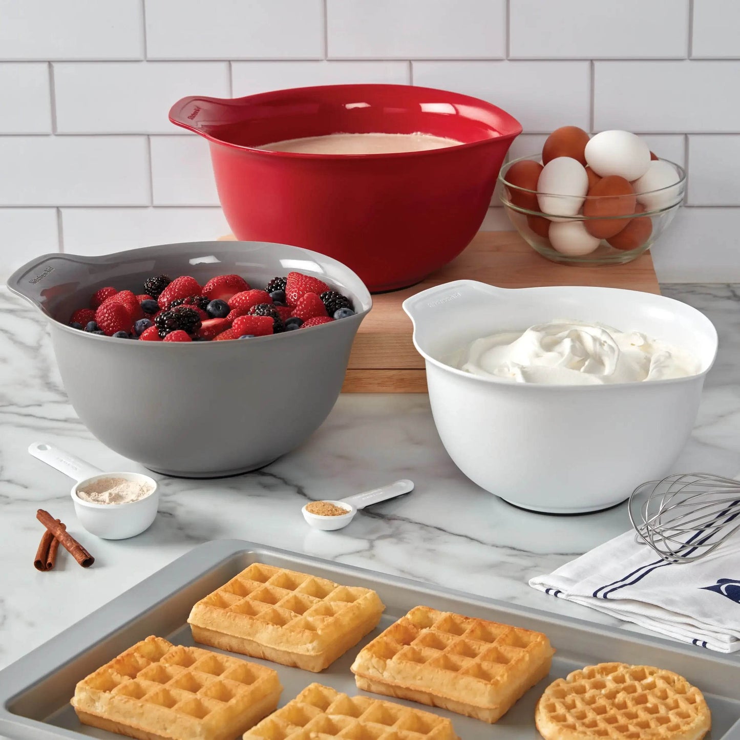 Kitchenaid Universal Set of 3 Easy Pour - Loft&Timber